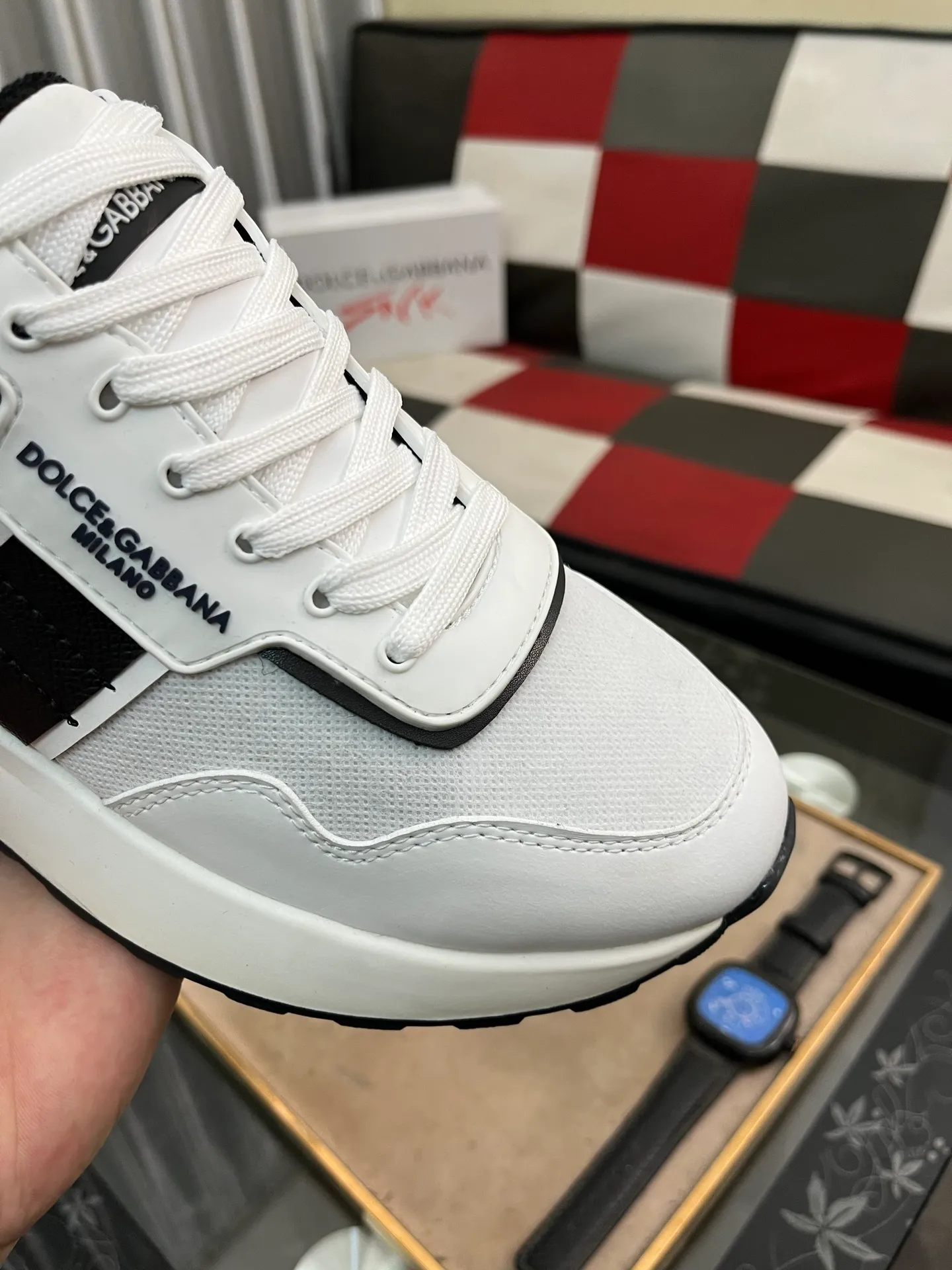 Men's shoes💰480⌚️⌚️New Dolce & Gabbana/top original DG heavy industry series, new casual fashion shoes👟The version is simple and elegant, fashionable and exclusive👑fashionable and generous. Upper: Original first-layer calfskin, comfortable sheepskin lining. Original special electroplated combination outsole, exquisite and luxurious, super A level! Compared with the genuine product at the counter, the version is no worse at all💕Size: 38-46